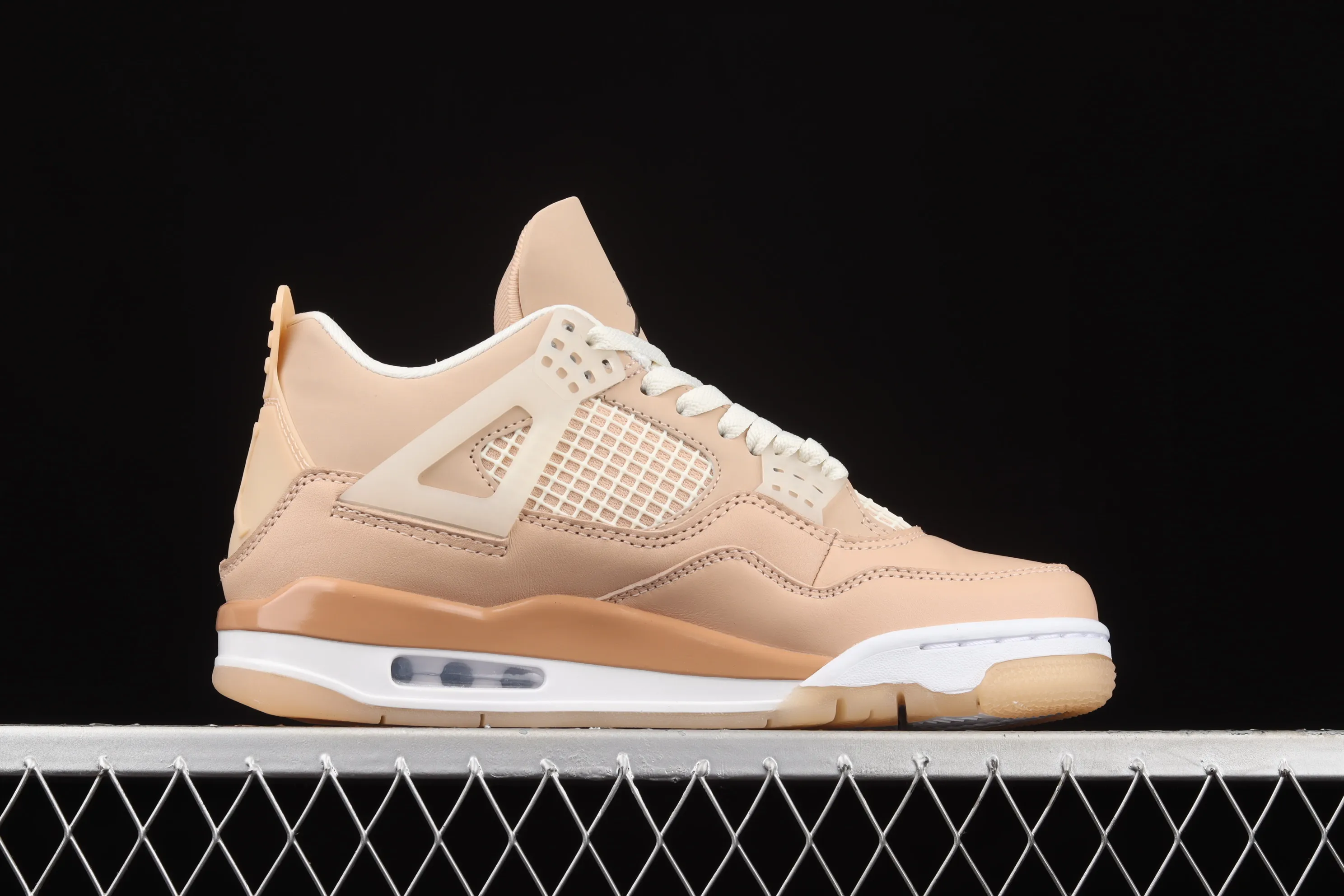 All categories Air Jordan Jordan series basketball shoes Air Jordan 4 C version Air Jordan 4 "Shimmer" AJ4 Joe 4 Khaki light color DJ0675-200